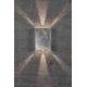 Aplice - Aplica LED exterior cu iluminat up&down IP54 Fold 15 otel galvanizat
