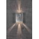 Aplice - Aplica LED exterior cu iluminat up&down IP54 Fold 15 otel galvanizat