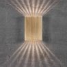 Aplica LED exterior cu iluminat up&down IP54 Fold 15 alama