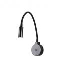 Aplica LED tip reader LED design modern minimalist PIXIE neagra