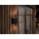Aplice - Aplica LED directionabila cu protectie IP54 Turn negru