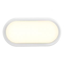 Aplice - Aplica LED de perete sau tavan cu protectie IP54 Cuba Bright Oval