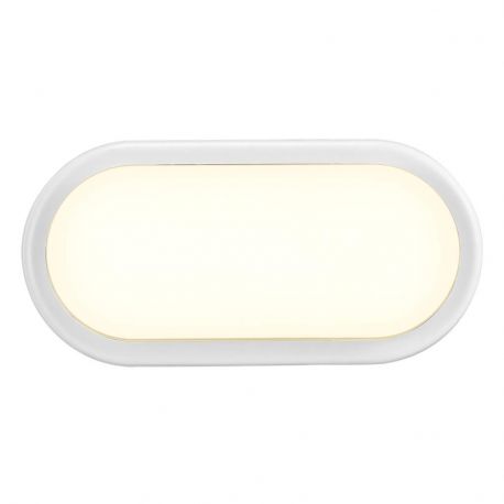 Aplice - Aplica LED de perete sau tavan cu protectie IP54 Cuba Energy Oval