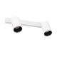 Aplice cu Spot - Aplica perete / tavan cu 2 spoturi directionabile design modern STAN 2L alba