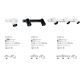 Aplice cu Spot - Aplica perete / tavan cu 3 spoturi directionabile design modern STAN 3L neagra