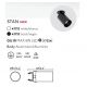 Spoturi tavan fals - Spot incastrabil tavan / perete design modern STAN alb