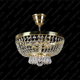 Plafoniere Cristal Bohemia - Lustra, Plafoniera cristal Bohemia 30cm