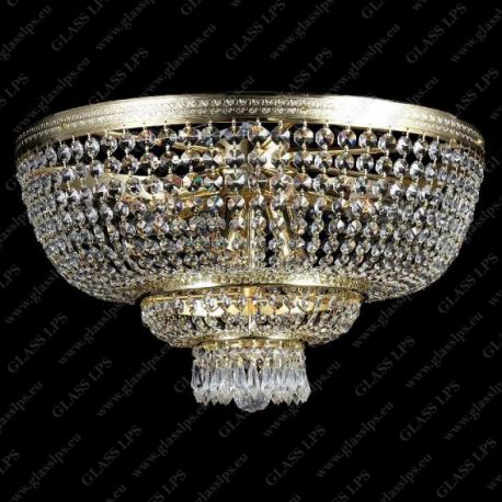 Plafoniere Cristal Bohemia - Lustra, Plafoniera cristal Bohemia 50cm