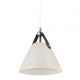 Pendule, Lustre suspendate - Pendul design nordic STRAP 16 sticla alba