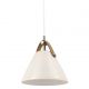 Pendule, Lustre suspendate - Pendul design nordic STRAP 16 sticla alba