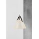 Pendule, Lustre suspendate - Pendul design nordic STRAP 16 sticla alba
