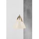Pendule, Lustre suspendate - Pendul design nordic STRAP 16 sticla alba