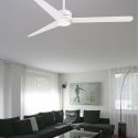 Lustra LED cu Ventilator si telecomanda design modern NUU alb