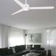 Lustra LED cu Ventilator si telecomanda design modern NUU alb