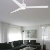 Lustra LED cu Ventilator si telecomanda design modern NUU alb