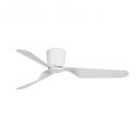 Ventilator de tavan cu telecomanda design modern PEMBA alb