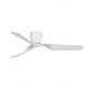 Lustre cu ventilator - Ventilator de tavan cu telecomanda design modern PEMBA alb