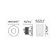 Spoturi - Spot LED incastrabil de exterior pavaj GRUND 13W inox negru