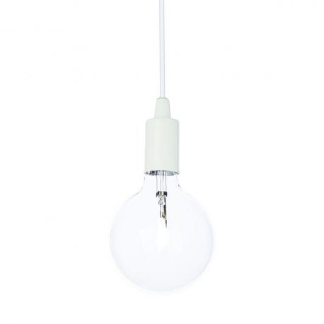 Pendule, Lustre suspendate - Pendul EDISON SP1 BIANCO