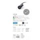 Spoturi - Spot LED incastrabil de exterior pavaj GRUND 2W inox negru