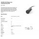 Spoturi - Spot LED incastrabil de exterior pavaj GRUND 2W inox negru