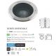 Spoturi - Spot LED orientabil / incastrabil de exterior pentru pavaj 13cm GEISER 32W / 38º