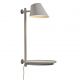 Aplice, corpuri de iluminat pentru pereti - Lampa de perete LED multifunctionala Stay gri
