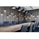 Pendule, Lustre suspendate - Lustra, Pendul modern design minimalist Nexus 2.0, negru