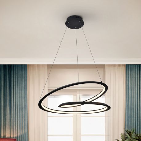 Candelabre, Lustre - Lustra LED design ultra-modern Looping 60cm