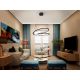 Candelabre, Lustre - Lustra LED design ultra-modern Looping 60cm