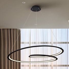 Candelabre, Lustre - Lustra LED design XL ultra-modern Looping 97cm