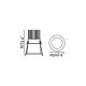 Spoturi tavan fals - Spot LED dimabil / incastrabil tavan / plafon FOX alb 7W