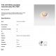 Spoturi tavan fals - Spot LED dimabil / incastrabil / orientabil pentru tavan / plafon FOX alb 5W