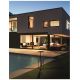 Stalpi - Mini stalp LED modern pentru iluminat exterior IP65 Surf H-23cm