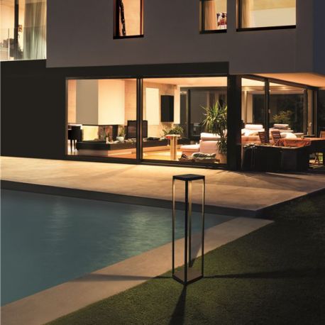 Stalpi - Stalp LED modern pentru iluminat exterior IP65 Surf H-80cm