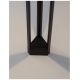 Stalpi - Stalp LED modern pentru iluminat exterior IP54 PAX H-80cm