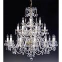 Candelabru XL Cristal Bohemia Exclusive 21 brate, ANDREA XXI. CE