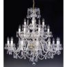 Candelabru XL Cristal Bohemia Exclusive 21 brate, ANDREA XXI. CE