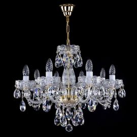 Lustre Cristal Bohemia - Candelabru Cristal Bohemia Exclusive 8 brate