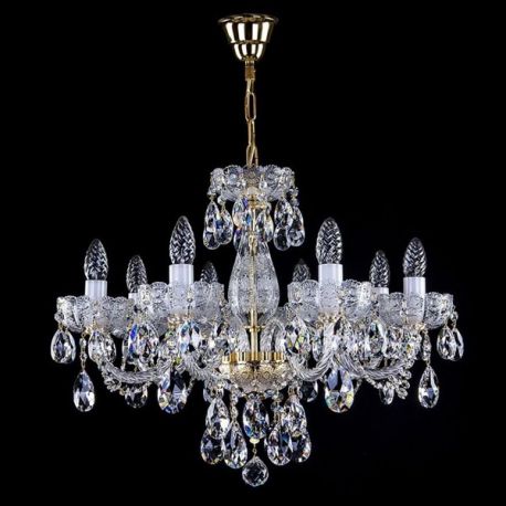 Lustre Cristal Bohemia - Candelabru Cristal Bohemia Exclusive 8 brate