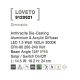 Aplice - Aplica LED solara de exterior cu senzor miscare IP65 LOVETO