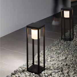 Stalpi - Stalp LED solar de exterior cu senzor miscare IP65 LOVETO H-50cm