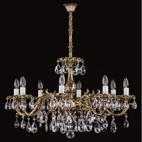 Lustre Cristal Bohemia - Candelabru Cristal Bohemia Exclusive 8 brate