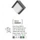 Aplice - Aplica LED exterior IP65 MAX 16x16cm