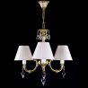 Candelabru elegant cu 3 brate DAISY III. Cristal Bohemia Exclusive