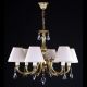 Candelabre, Lustre - Candelabru elegant cu 6 brate DAISY VI. Cristal Bohemia Exclusive