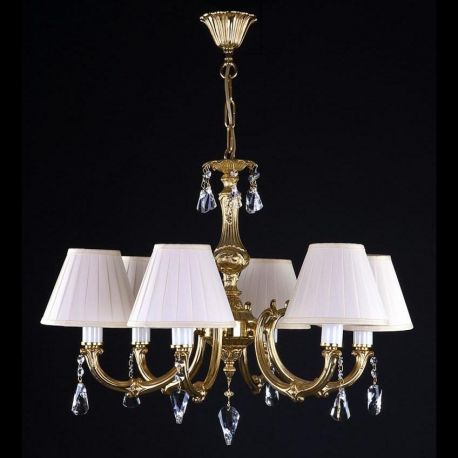 Candelabre, Lustre - Candelabru elegant cu 6 brate DAISY VI. Cristal Bohemia Exclusive