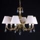 Candelabre, Lustre - Candelabru elegant cu 6 brate DAISY VI. Cristal Bohemia Exclusive