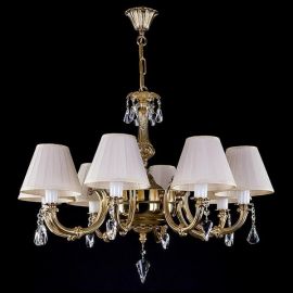 Candelabre, Lustre - Candelabru elegant cu 8 brate DAISY VIII. Cristal Bohemia Exclusive