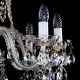 Lustre Cristal Bohemia - Candelabru elegant Cristal Bohemia Exclusive 8 brate DONATELA